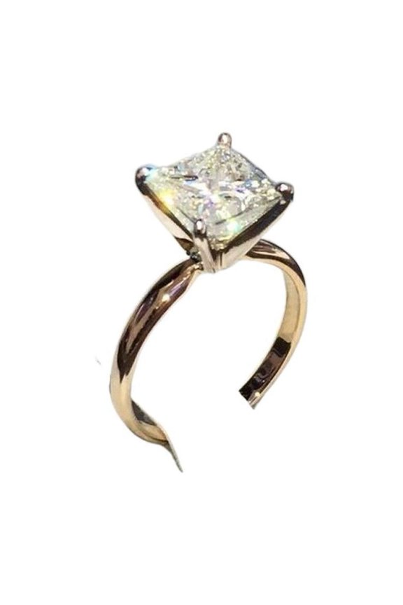 Classic Wedding Cocktail For Women For Her Sparkling Comfortable Fit CZ AAA Zircon Ring Perfect Present Comes in Elegant Box