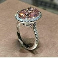 thumbnail image 1 of PULABO Elegant Wedding Promise Ring For Women Ladies High Quality Lightweight AAA Zircon CZ Ring Ideal Jewelry Gift With Gift Packaging, 1 of 8