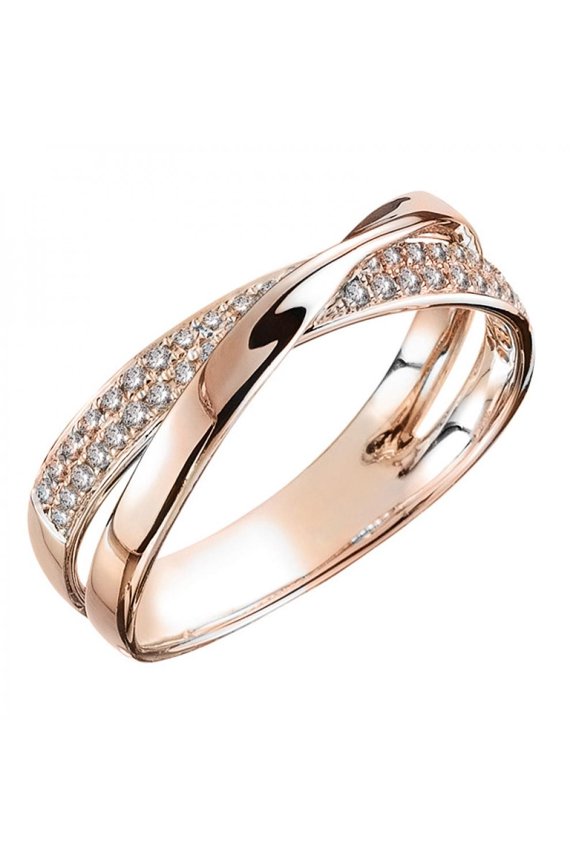 Modern Cocktail Bridal For Her Ladies Shiny Dazzling Cubic Zirconia AAA Zircon Ring Elegant Gift Comes in Elegant Box