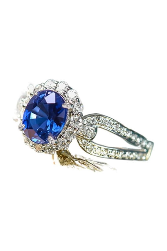 Modern Promise Ring Engagement For Her Ladies High Quality Dazzling AAA Zircon Cubic Zirconia Ring Thoughtful Surprise With Gift Packaging