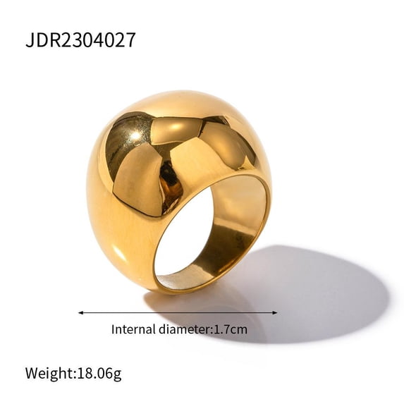 PULABO Titanium Mens Luxury Engagement Ring Comfort Fit Band Statement CZ Jewelry With White Gift Box Packaging