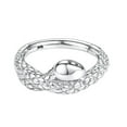 thumbnail image 1 of PULABO Titanium Micro Cubic Zirconia Hinged Nose Hoop Ring Body Jewelry Unisex, 1 of 5