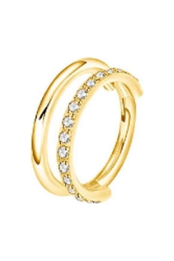 Titanium Micro Cubic Zirconia Hinged Nose Hoop Ring Body Jewelry Unisex