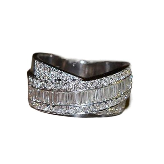 PULABO With handcrafted details Bridal Wedding For Women For Her Dazzling High Quality CZ AAA Zircon Ring Thoughtful Surprise Comes in Elegant Box