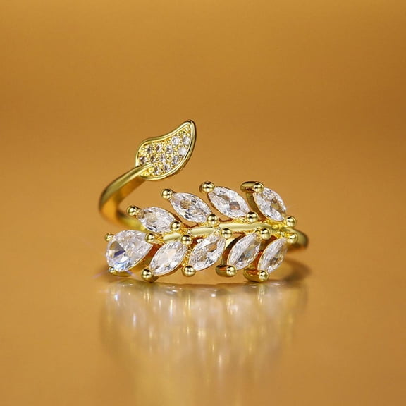 PULABO With handcrafted details Promise Ring Proposal For Her Ladies Dazzling Comfortable Fit Cubic Zirconia CZ Ring Elegant Gift With Gift Packaging