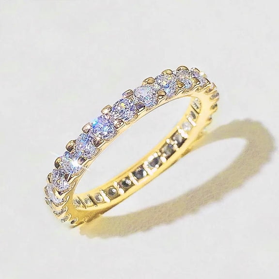 PULABO With handcrafted details Proposal Cocktail Ladies For Women Shiny High Quality AAA Zircon CZ Ring Thoughtful Surprise Gift Box Included