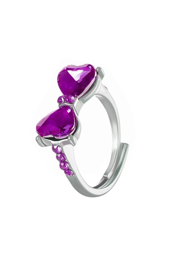 Women 925 Sterling Silver Butterfly Cubic Zirconia Thumb Ring Stress Anxiety Rings Women's Jewelry Lady Birthday Mother's Day Gifts