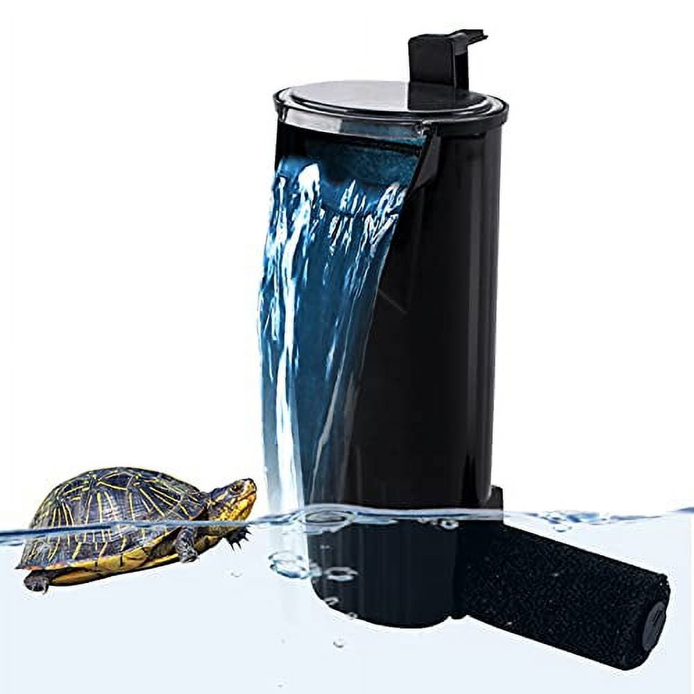 PULACO Aquarium Internal Filter 3 to 20 Gallons, for Turtle Tanks