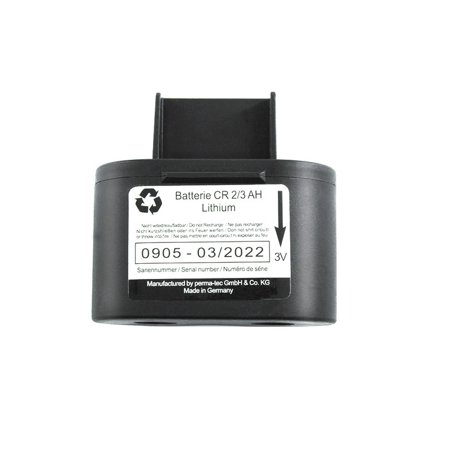 PULADU Batterie CR2/3AH Manufactured by pema-tec 3V Lithium Battery