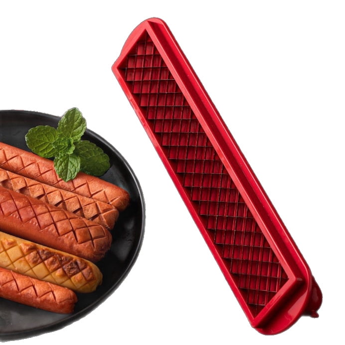 ECM] Hot Dog Slicing Tool Sausage Cutter Kitchen Utensils Barbecue Tools Hot Dog Cutter Ham Slicer For Backyard Camping Grilling New  I.171943995