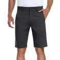 thumbnail image 1 of PULI Men’s 10" Golf Shorts Dress Casual Summer Flat Front Lightweight Travel Shorts with Pockets, 1 of 6