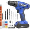 thumbnail image 1 of PULITUO 20V Cordless Drill Set, Power Drill with Battery, 30Nm Torque, 2-Speed, 59pcs Bits & Screws, 1 of 7