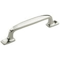 thumbnail image 1 of Amerock Highland Ridge 3-3/4 in (96 mm) Center-to-Center Polished Nickel Cabinet Pull, 1 of 7