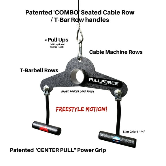 PULL FORCE 'Freestyle Motion' Seated Row Handles