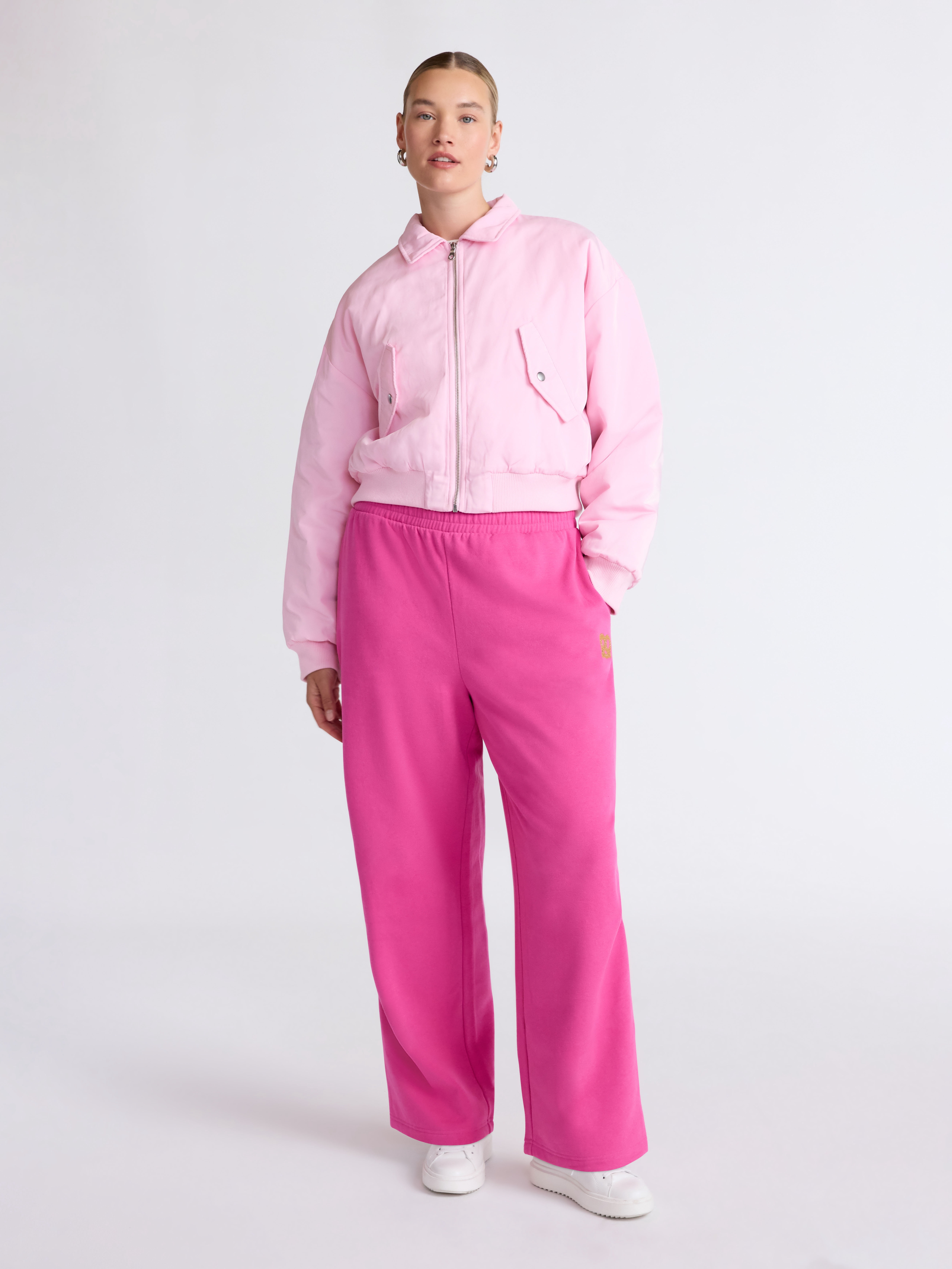 Scoop Women’s New York Sweatpants with Embroidery, Sizes XS-XXL