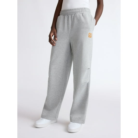 Scoop Women’s New York Sweatpants with Embroidery, Sizes XS-XXL