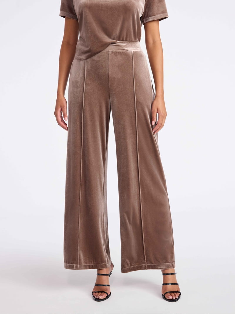 Sofia by Sofia Vergara Women's and Women's Plus Size Velvet Wide
