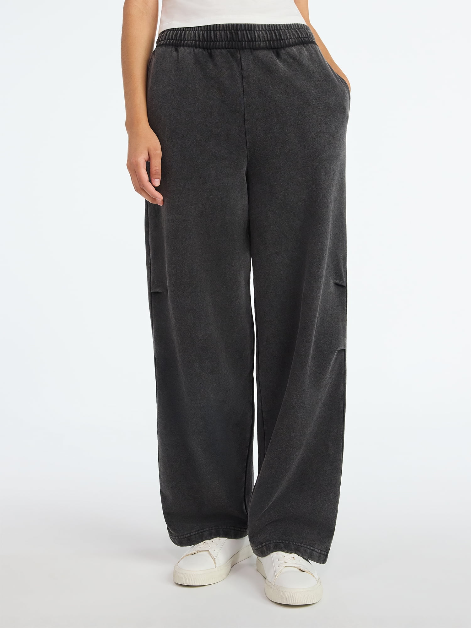 Scoop Women's Mineral Washed Sweatpants, Sizes XS-XXL - Walmart.com