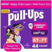 Pull-Ups Girls Potty Training Pants, 6T-7T 55-75 lbs, 44 Count Select for More