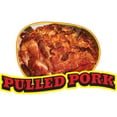 thumbnail image 1 of PULLED PORK 16" Concession Decal sign cart trailer stand sticker equipment, 1 of 3