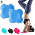 thumbnail image 1 of PULLIMORE 2 Pack Yoga Knee Pad Cushion, Thick Soft Anti Slip Pilates Excercise Kneeling Support Pad, Sports Balance Cushion for Protecting Knee, Ankle, Elbow, Hand (Blue), 1 of 10