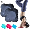 thumbnail image 1 of PULLIMORE 2 Pack Yoga Knee Pad Cushion, Thick Soft Anti Slip Pilates Excercise Kneeling Support Pad, Sports Balance Cushion for Protecting Knee, Ankle, Elbow, Hand (Black), 1 of 10