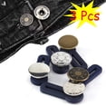 thumbnail image 1 of PULLIMORE 3 Pcs Jeans Retractable Button Adjustable Detachable Extended Metal Button For Pants Jeans Skirts Trousers, 1 of 8