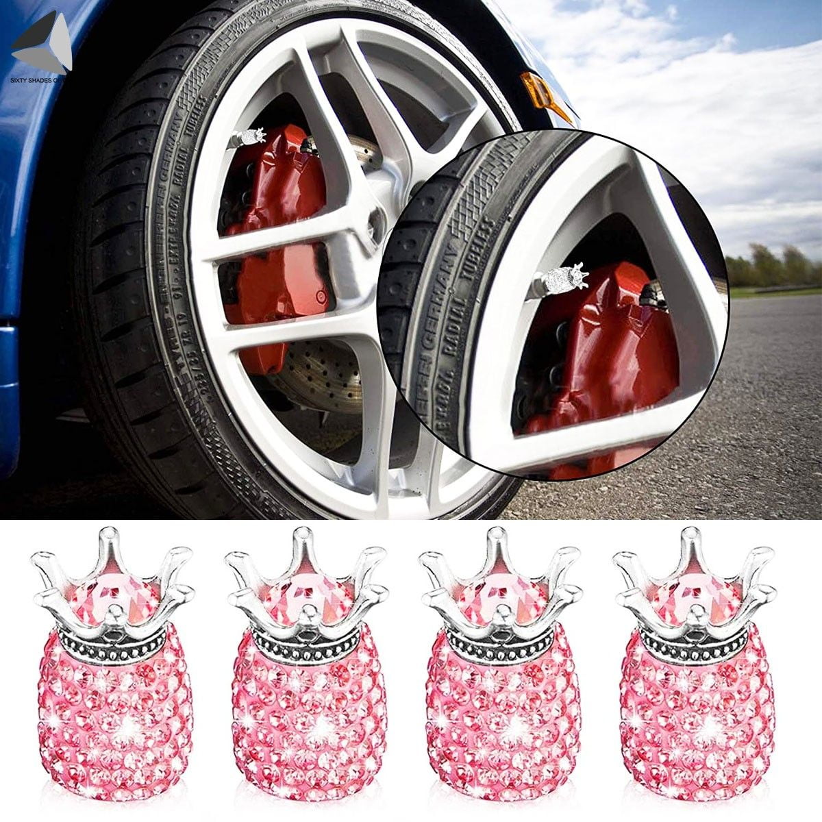 Tire Valve Stems & Caps in Tire and Wheel Accessories | Blue
