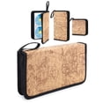thumbnail image 1 of PULLIMORE 40 Capacity CD Case,Portable DVD Dis Storage Organizer Wallet Bag Box for Home Car Travel, 1 of 9