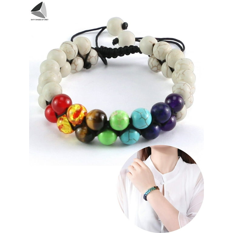 Larimar Stone Bracelet, anxiety bracelet, calming, stress relief, 10 b –  BREATHE Bracelets