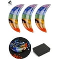 thumbnail image 1 of PULLIMORE 7 Chakra Natural Stone Moon Shape 3 Pcs Portable Reiki Healing Crystals for Therapy Meditation Jewelry Making Home Decoration, 1 of 8