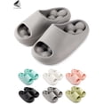thumbnail image 1 of PULLIMORE Bubble Massage Slides Slippers for Women Men, Non-Slip Quick Drying Stress Relief Bathroom Shower Slippers, 1 of 9