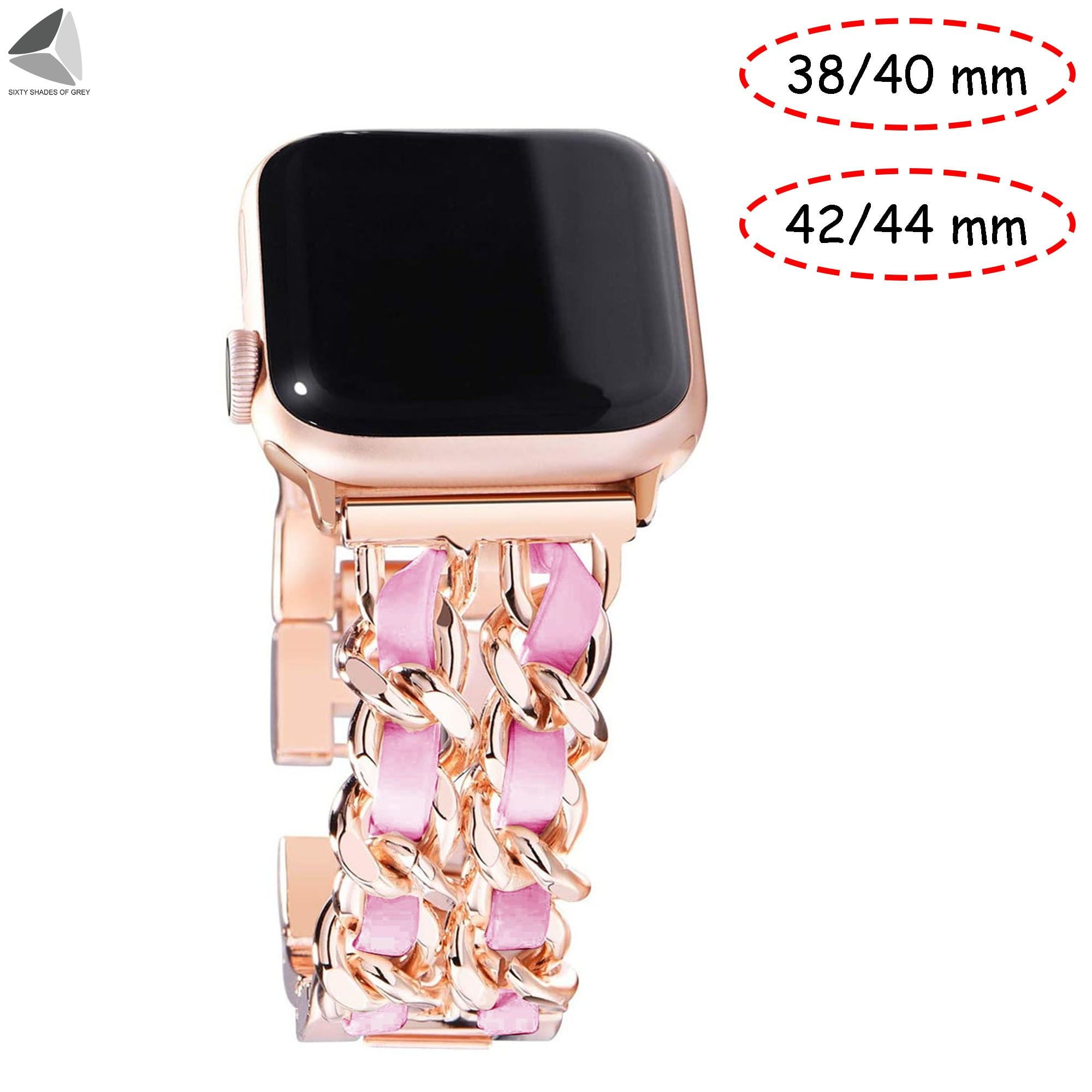 PULLIMORE Compatible with Apple Watch Band 38mm 40mm 42mm 44mm for