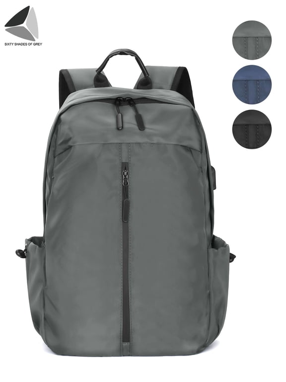 Laptop Backpack, Business Anti Theft Waterproof Travel Backpack with USB Charging Port for Laptops up to 15.6 inches