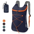 thumbnail image 1 of PULLIMORE Lightweight Packable Water Resistant Foldable Hiking Backpack for Women Men Travel Camping Vacation, Blue, 1 of 8