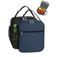 thumbnail image 1 of PULLIMORE Lunch Bag for Men & Women Durable Lunch Box Leakproof Reusable Small Lunch Container (Black), 1 of 11