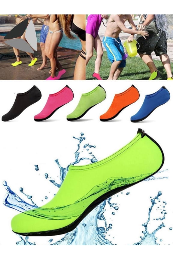 Men Women Barefoot Water Skin Shoes Quick-dry Socks Beach Swim Surf Exercise Shoes Aqua Sports
