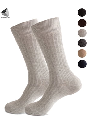 Mens Cushion Crew Socks Athletic Performance Cotton Sock for Sport Everyday (Light Gray, US 11-13)