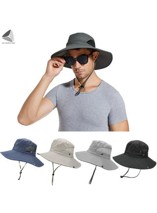 HUK Men's Boonie Wide Brim Fishing Hat UPF 30+ Sun Protection