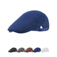 thumbnail image 1 of PULLIMORE Newsboy Cap Gatsby Ivy Hat Breathable Mesh Summer Cap Adjustable Newsboy Beret Cap Cabbie Flat Cap, 1 of 10
