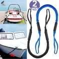 thumbnail image 1 of PULLIMORE Pack of 2 Boat Bungee Dock Line Marine Rope, 4-5.5 FT Anchor Mooring Rope For Boats Pontoon, Jet Ski, SeaDoo, WaveRunner, Kayak Docking Lines PWC Dock Line (Black), 1 of 9