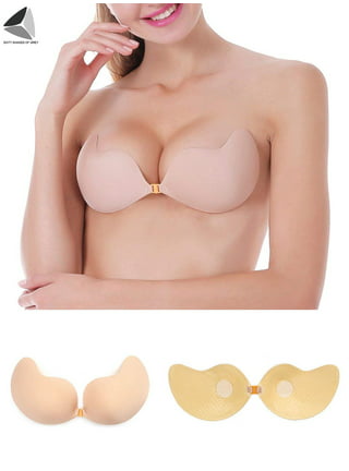 Silicone Gel Invisible Bras Self-adhesive Stick On Push Up Strapless  Backless 