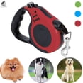 thumbnail image 1 of PULLIMORE Retractable Dog Leash, 16 FT Pets Dog Walking Leash for Small to Large Dogs Up to 33lbs (Red), 1 of 9