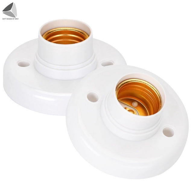 PULLIMORE Round E27 LED Bulb Screw Bass, Ceiling Keyless LED Light ...