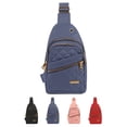 thumbnail image 1 of PULLIMORE Sling Bags Crossbody Backpack Waterproof Women Men Chest Bag Daypack Outdoor Travel Hiking Sports Bags (Blue), 1 of 10