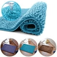 thumbnail image 1 of PULLIMORE Soft Microfiber Shaggy Non-Slip Bathroom Shower Rugs Carpet Machine-Washable Water Absorbent Bath Mat "Purple", 1 of 10