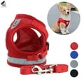 thumbnail image 1 of PULLIMORE Step-in Air Dog Harness Pet Vest No Pull No Choke Adjustable Dog Harnesses with Reflective for Small Dogs Cats (S, Red), 1 of 9