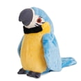 thumbnail image 1 of PULLIMORE Talking Macaw Parrot Plush Toy - Repeats & Flaps Wings, Interactive Stuffed Animal, Fun Gift for Kids & Adults, 1 of 7
