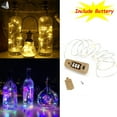 thumbnail image 1 of PULLIMORE Wine Bottle Lights with Cork Colorful, 15 LEDs Fairy Lights Battery Operated String Lights for Xmas Party Decor(Colorful, 6.56ft), 1 of 9