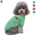 thumbnail image 1 of PULLIMORE Winter Pet Dog Sweaters Thermal Dog Pajamas Fleece Pet Pullovers Clothes for Small Medium Dogs (S, Gray), 1 of 9